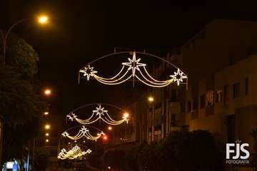 La Navidad ya ilumina Telde/Francisco Javier Santana y Antonio Alí.